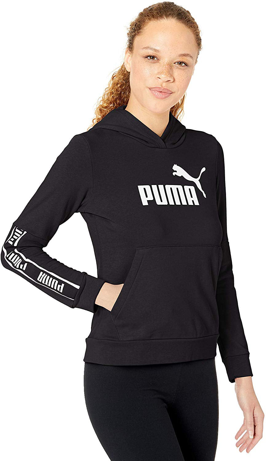 PUMA - Puma Women's Amplified French Terry Hoodie 01-S - Walmart.com ...
