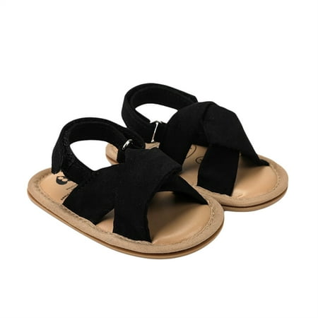

WakeUple Infant Baby Girls Sandals Anti-Slip Soft Rubber Sole Shoes Slipper