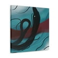 thumbnail image 2 of Eels in Abstract Form - Canvas, 2 of 10