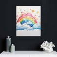 thumbnail image 4 of Nawypu Abc Poster Alphabet Poster For Kids Room Boho Nursery Canvas Wall Art Nursery Wall Art Pink Rainbow Prints Boho Print Rainbow Boho Rainbow Posters Rainbow Nursery Canvas Wall Art, 4 of 4