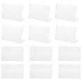 thumbnail image 6 of OUNONA  20 Pcs Price Tag Transparent Label Holder Labels Tabs Office, 6 of 8
