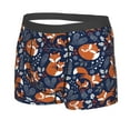 thumbnail image 2 of Haiem Cute Foxes Men's Boxer Briefs, Every Day Comfort Stretch Cotton Moisture-Wicking Underwear-X-Large, 2 of 9