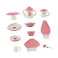 thumbnail image 3 of Casa de muñecas Strade Fareast Limited vajilla con forma de hongo juguetes de cocina escala 1/6 Rosa, 3 of 8