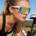 thumbnail image 6 of Windproof Cycling Glasses,Sports Sunglasses for Men Women,Lightweight Frame,UV Protection Function for Biking,Running,Driving Activity, 6 of 7