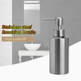 thumbnail image 2 of HCTSHG Stainless Steel Soap Dispenser Kitchen Sink Bathroom Shampoo Pump Box Container for Kitchen, Bathroom and Countertop Hand Lotion, 2 of 9
