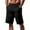 1Black, variant on Hip Hop Y2K Shorts for Mens Pull On Stretch High Waisted Sweatpants Drawstring Elastic Waist Shorts Hybrid Quick Dry Shorts 9" Lightweight Absorb Sweat Shorts Golf Joggers Pants with Pockets
