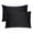 Black, variant on Oussum Satin Pillowcases 2-Pack for Hair Skin Standard King Queen Bed Pillow Cases Bedroom Online