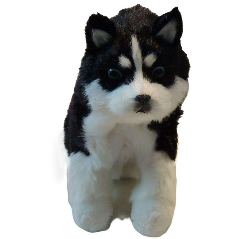 10 Husky Dogs Plush Husky Wolf Stuffed Animal Toys Puppy Doll Simulation  Dog Ornaments Soft Cuddle Adorable Gifts for Girls Boys Toddlers on  Birthday