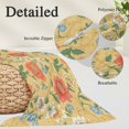 thumbnail image 3 of Yellow Flowers Body Pillow Cover 20 x 54 Inch Decorative Pillow Cover Farmhouse Retro Luxury Flowers Plants Lumbar Pillowcase Seasonal Rectangle Cushion Case for Couch Sofa Bed Living Room, 3 of 9