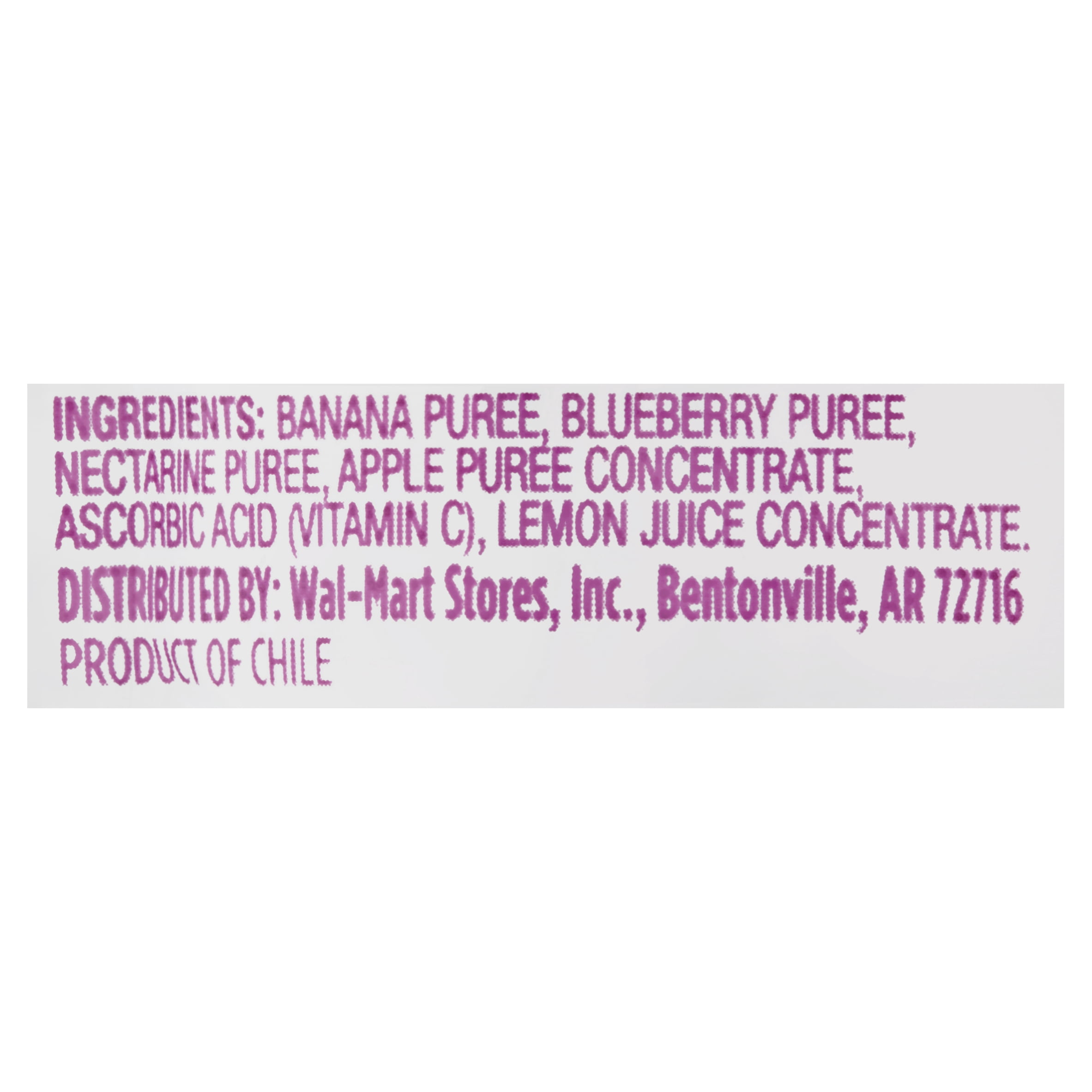 Parent's Choice Organic 2nd Foods Baby Food Pack, Banana Berry Burst 1 Pouch (113g)