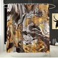 thumbnail image 2 of Abstract Shower Curtain Marble Colorful Shower Curtain for Bathroom Bathtub Home Decor with 12 Hooks 72"x72", 2 of 7