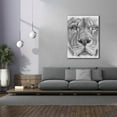 thumbnail image 4 of Epic Graffiti 'Up Close Lion' by Barbara Keith, Canvas Wall Art, 40"x54", 4 of 8