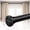 black, variant on Extra Long Tension Curtain Rod No Drill by , 82–123 Inch Heavy Duty Tension Rod with Lock-In Stability, Spring-Loaded Non-Slip Secure Hold for Shower, Window, Patio, 1.26'' Diameter, Black