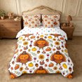thumbnail image 3 of Erosebridal Cartoon Turkey 7-Piece Twin Bedding,Happy Thanksgiving Bedding Comforter Set,Brown,Reversible, 3 of 6