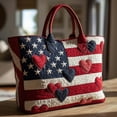 thumbnail image 2 of Dwellin Womens Quilted Tote Bag Lightweight Flower Print Travel Purse Handbag Reusable Shoulder Top Handle Satchel for Gym Travel Work, 2 of 6