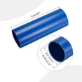 thumbnail image 2 of Uxcell Rigid Round Pipes High Impact for Water Pipe, Crafts, Decoration, Cable Sleeve Blue 101.6mm x 110mm, 2 of 6