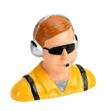 Hangar 9 1/4 Pilot, Civilian with Headset & Mic, Sunglasses, HAN9123
