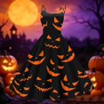 thumbnail image 4 of Fgvctg Halloween Dresses for Women Crewneck Cocktail Dresses Pumpkin Ghost Witch Graphic Funny 50's Dress Halloween Sleeveless Plus Size Black Outfit Black XL, 4 of 4