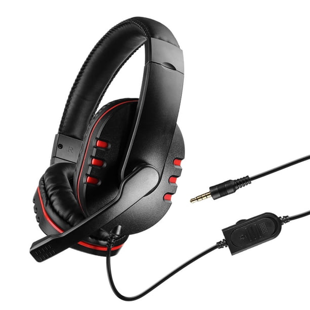 Auriculares para juegos de 3,5 mm, sonido estéreo, ordenador portátil, auriculares con cable, auriculares con almohadillas suaves Inevent EL000474-00