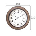 thumbnail image 2 of hometrends Wall Clock, 2 of 2