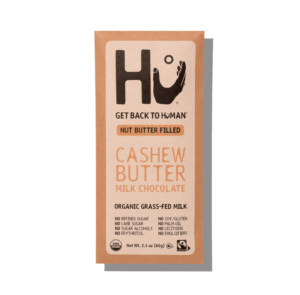 Hu Milk Chocolate Cashew Butter Bar, Organic, 2.1 oz.
