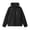 #179Black, variant on Womens Hopoded Rain Jacket Zip Up Waterproof Windbreaker Raincoats with Pockets Outdoor Trench Coats