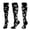White, variant on Compression Socks for Women Knee High Halloween Skull Pattern Printed Breathable Cushioned Sole Socks For Sports
