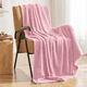 thumbnail image 1 of Cobija, Cobija Extra Suave de 230GSM Tamaño Individual, Mantas Acogedoras y Esponjosas para Sofá, Cama, Sillón, Mantas Ligeras y Versátiles para Oficina, Recámara, Picnic, Decoración Del Hogar, Rosa, 1 of 7