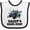 White and Black, variant on Inktastic Four Wheeling off Roading Future 4 Wheeler Boys or Girls Baby Bib
