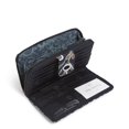 thumbnail image 3 of Vera Bradley Women's Recycled Cotton RFID Turnlock Wallet Java Navy Camo, 3 of 5