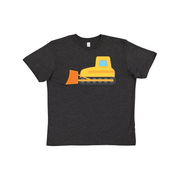 Inktastic Bulldozer Construction Truck Youth T-Shirt