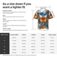 thumbnail image 6 of Lsque Spring Butterfly Flowers pattern Hawaiian Shirt for Men, Unisex Summer Beach Casual Short Sleeve Button Down Shirts-3X-Large, 6 of 9