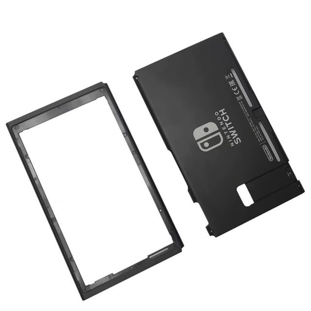 Replacement Back Housing Shell Case with Front Frame for Nintendo Switch 2017 2018 HAC-001, Repair Full Housing for Switch HAC-001 Only