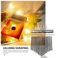 thumbnail image 1 of Kalimba Key Thumb Piano 17 teclas con tornillo para Kalimba DIY pieza de repuesto Ndcxsfigh Para Estrenar, 1 of 3