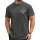 thumbnail image 3 of Camisas de Manga Larga para las Mujeres de Ajuste Suelto Delantero Pequeño Estampado Cuello Redondo Blusa Casual, 3 of 6