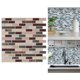 thumbnail image 4 of de mármol autoadhesiva azulejos salpicaduras papel tapiz pulgadas a prueba de aceite para cocina baño suministros de bric - estilo 3 Sunnimix Azulejos para salpicaduras, 4 of 8