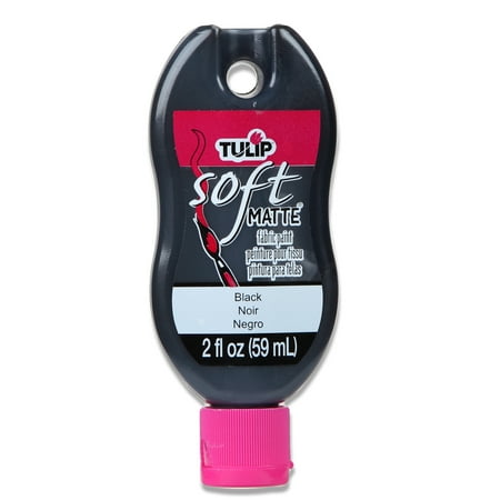 Tulip Soft Matte Fabric Paint Oz Black Tulip Soft Matte Fabric Paint Oz Black