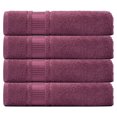 thumbnail image 6 of Melissa Linen, Fingertip Towel Pack, 12 x 18 in, 4 Piece, Plum Purple, 6 of 10
