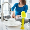 thumbnail image 6 of Scrub Daddy Dish Daddy Non-Scratch Sponge Dishwand with Non-Scratch Scrub Dishwand Refills, 3 Count, 6 of 8