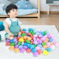 thumbnail image 1 of 100Pcs Ball Pit Balls Thickened Eco-friendly Smooth Reusable Bite-resistant Hand-on Ability PE Material Macaron Color Pit Balls Kindergarten Toy, 1 of 8