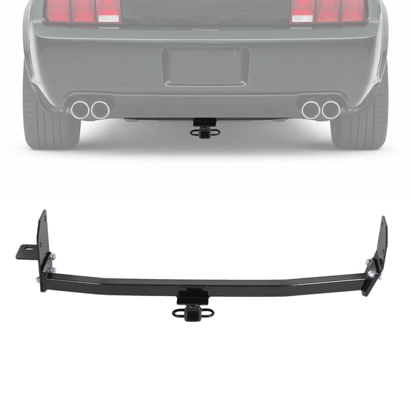 KOJEM Trailer Tow Hitch 2 Inch Receiver Compatible with 2005-2009 Ford Mustang Will Not Fit GT Models