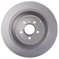 thumbnail image 4 of Geelife For Mercedes-Benz Rear Metallic Brake Pad & Solid Coated Rotor s Kit w/Fluids, 4 of 7