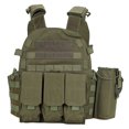 thumbnail image 1 of Hugtrwg Chaleco Airsoft Chaleco Pecho Ajustable para (verde), 1 of 7