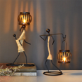 thumbnail image 1 of Candelabro creativo, accesorios de decoración de mesa de restaurante, decoraciones de bar, 1 of 4