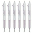 thumbnail image 1 of Uxcell 6Pcs Erasable Gel Pens, 0.7mm Glitter Retractable Fine Point Heat Erasable Scented Pens Smooth Writing Markers with Strawberry Scent for Scrapbooking Painting Writing, Light Purple, 1 of 7