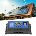 thumbnail image 4 of Controlador solar, 60A 12/24V Pantalla LCD Controlador de carga solar Controlador Acabado de lujo, 4 of 8