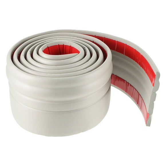 1 Roll Peel and Stick Molding Floor Baseboard Trim Self Adhesive Baseboard Molding 2 Meters
