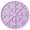 Purple, variant on Silicone Trivet Heat-Resistant Pot Holder – Non-Slip Snowflake Design Hot Pad for Kitchen Countertops, 7.5 Inch Multi-Purpose Mat for Hot Pots, Pans, Bowls & Mugs, Dishwasher Safe