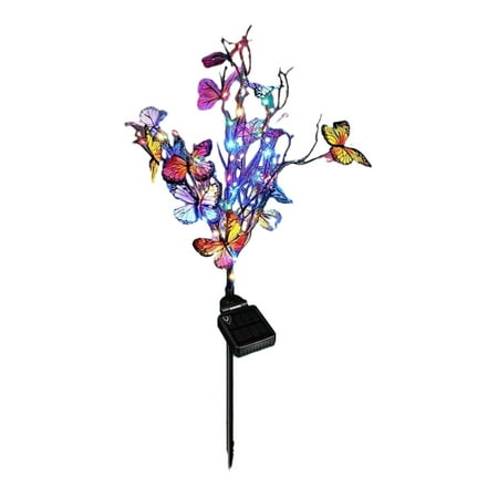 

Solar Lights Clearance Outdoor Solar Lights Butterflies Shaped Solar Garden Lights Solar Lights Outdoor Waterproof Waterproofing Outdoor Decoration Garden Lawns Solar Lights