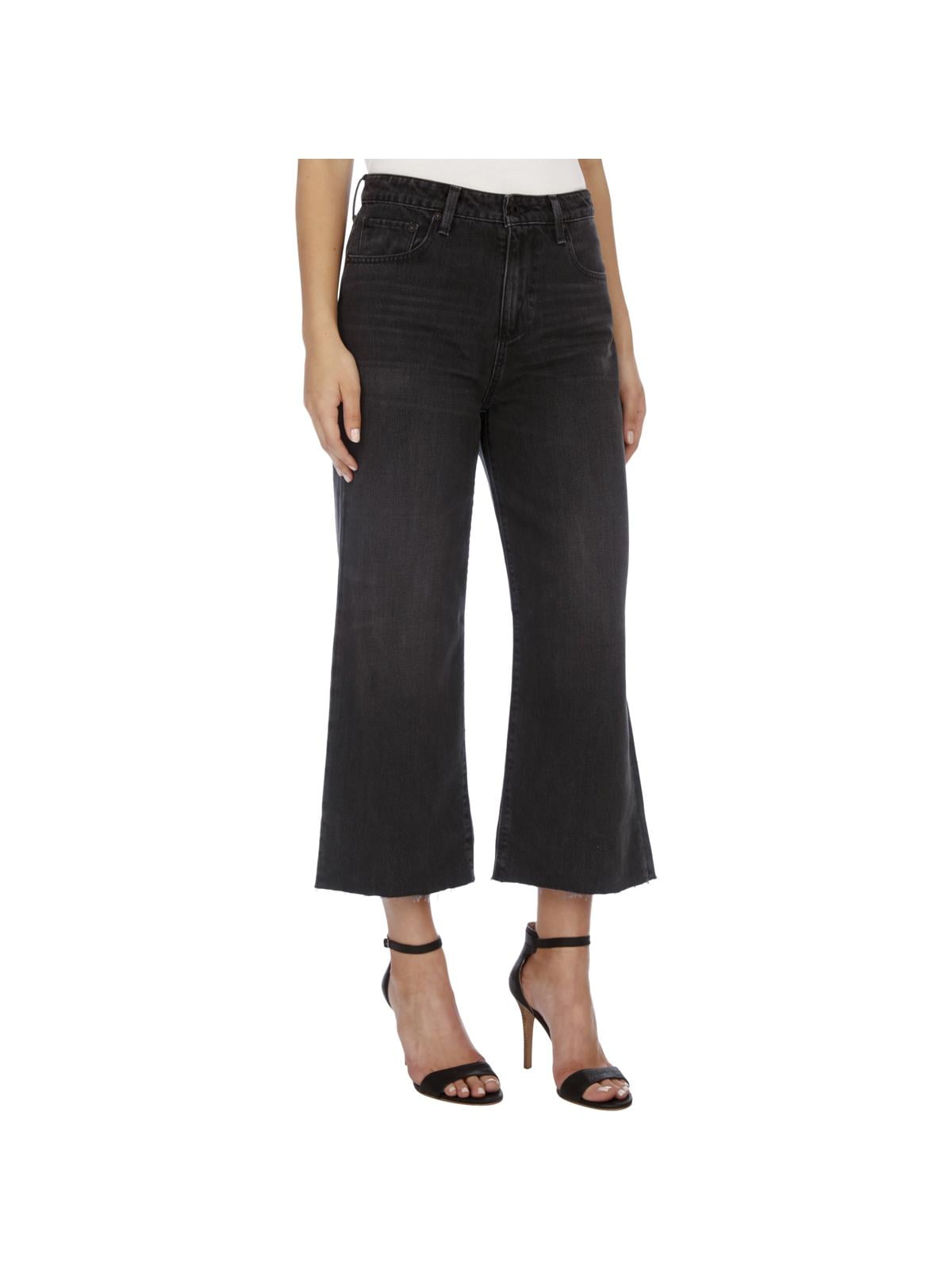 Hem Cropped Jeans 